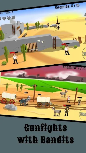 El Gringo: Wild West Cowboy (Эль Гринго)  [МОД Много монет] Screenshot 5