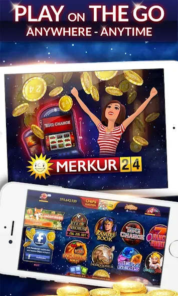 Merkur24 – Slots & Casino (Меркур24 Казино)  [МОД Меню] Screenshot 4