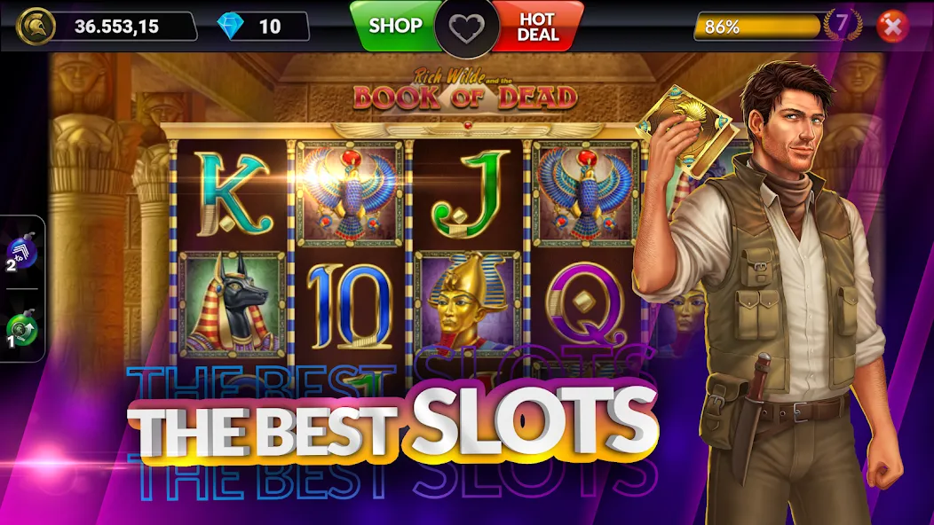 SpinArena Online Casino Slots (СпинАрена Онлайн Казино Слоты)  [МОД Много денег] Screenshot 3