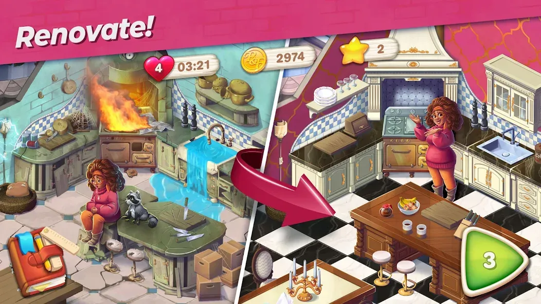 Penny & Flo: Home Renovation  [МОД Mega Pack] Screenshot 3