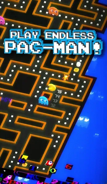 PAC-MAN 256 - Endless Maze (ПАК)  [МОД Бесконечные деньги] Screenshot 1