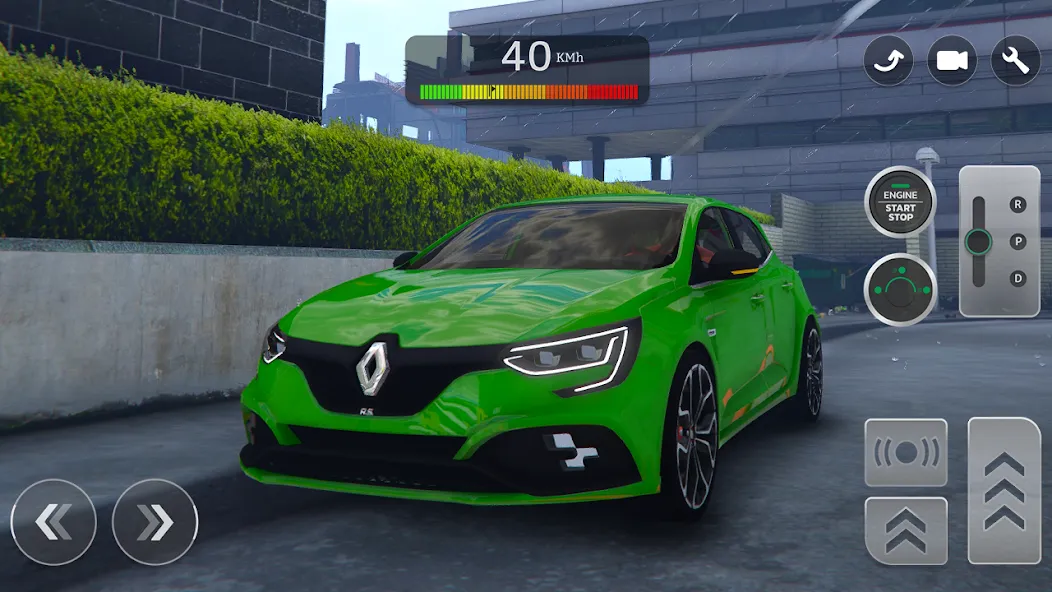 Renault Megane RS Simulator (Рено Меган  Симулятор)  [МОД Unlocked] Screenshot 2