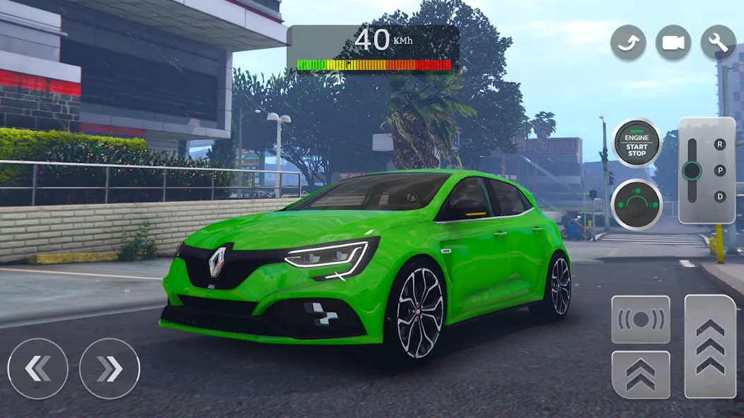 Renault Megane RS Simulator (Рено Меган  Симулятор)  [МОД Unlocked] Screenshot 5