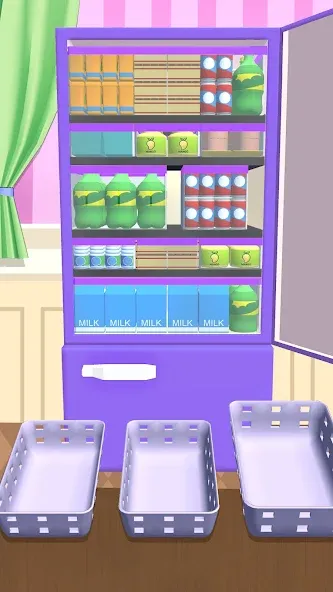 Fill Up Fridge：Organizing Game  [МОД Много денег] Screenshot 5