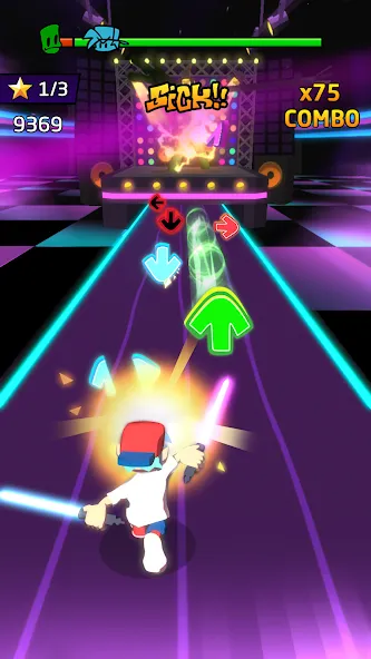 Blade Night : Rhythm Saber (Блейд Найт)  [МОД Много монет] Screenshot 3