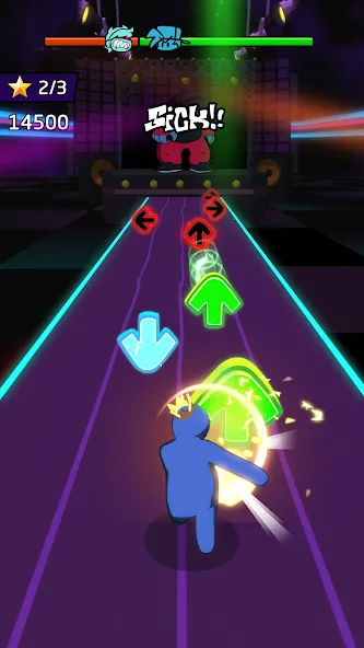 Blade Night : Rhythm Saber (Блейд Найт)  [МОД Много монет] Screenshot 5