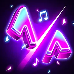 Скачать взломанную Blade Night : Rhythm Saber (Блейд Найт)  [МОД Много монет] - полная версия apk на Андроид