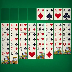 Взлом FreeCell Classic Card Game (ФриСел Классическая карточная игра)  [МОД Unlocked] - полная версия apk на Андроид