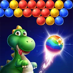 Скачать взлом Bubble Shooter Primitive Eggs (Бабл Шутер Примитивные Яйца)  [МОД Mega Pack] - стабильная версия apk на Андроид