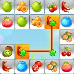 Взлом Link fruits - fruit match pair  [МОД Unlimited Money] - последняя версия apk на Андроид