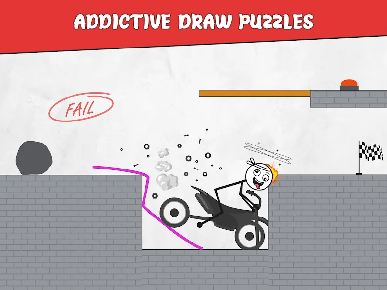 Draw Bridge: Puzzle Games (Дроу Бридж)  [МОД Unlocked] Screenshot 3