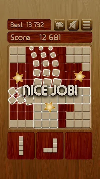 Woody Block Puzzle ® (Вуди блок пазл)  [МОД Меню] Screenshot 2