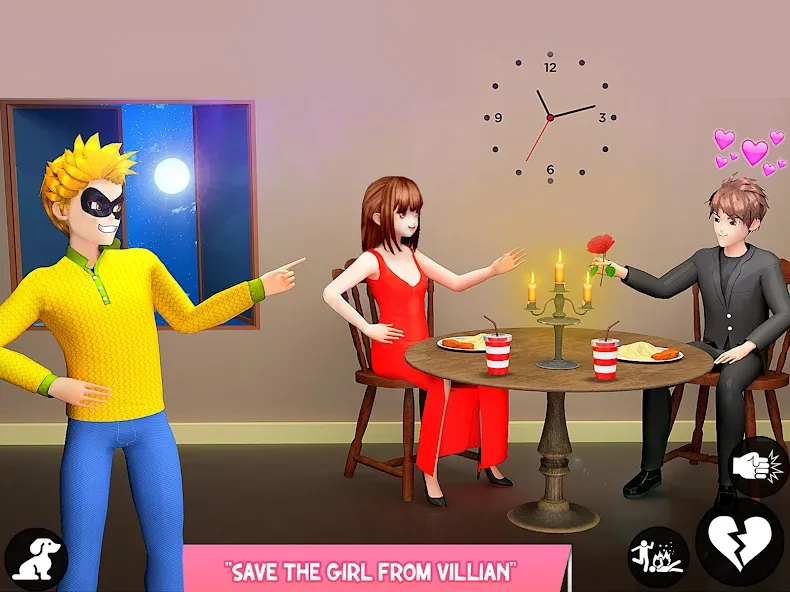 Save the Date 3D: Life Games (Сейв зе Дэйт 3Д)  [МОД Меню] Screenshot 5