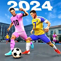 Скачать взломанную Street Football: Futsal Games (Стрит Футбол)  [МОД Mega Pack] - стабильная версия apk на Андроид