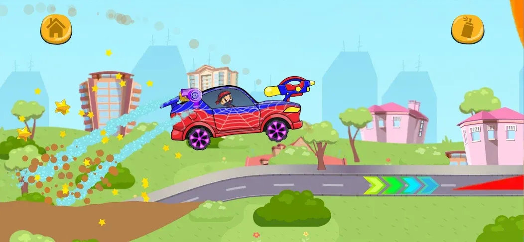 Vlad and Niki: Car Games  [МОД Бесконечные монеты] Screenshot 2