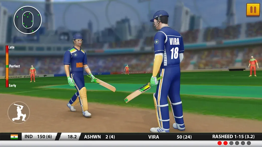 World Cricket Games :T20 Cup (Ворлд Крикет Геймс)  [МОД Все открыто] Screenshot 4