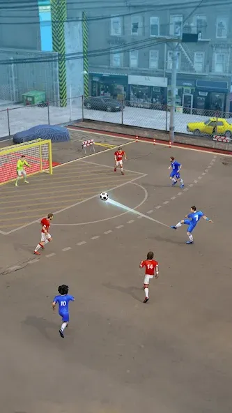 Street Football Kick Games (Уличный футбол Игры с ударами)  [МОД Бесконечные деньги] Screenshot 4