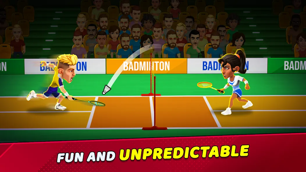 Badminton Clash 3D (Бадминтон Клаш 3D)  [МОД Unlimited Money] Screenshot 2