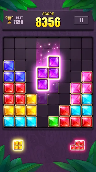 Block Puzzle: Jewel Blast Game  [МОД Бесконечные монеты] Screenshot 3