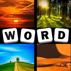 Взломанная 4 Pics 1 Word Quiz Game  [МОД Бесконечные деньги] - полная версия apk на Андроид