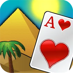 Скачать взломанную Pyramid Solitaire - Egypt (Пирамиды пасьянс)  [МОД Бесконечные монеты] - полная версия apk на Андроид