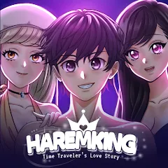 Скачать взломанную HaremKing - Waifu Dating Sim (ХаремКинг)  [МОД Бесконечные деньги] - стабильная версия apk на Андроид