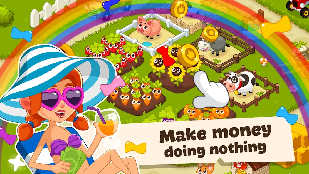 Idle Farm Game Offline Clicker  [МОД Меню] Screenshot 3