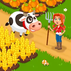 Взлом Idle Farm Game Offline Clicker  [МОД Меню] - полная версия apk на Андроид