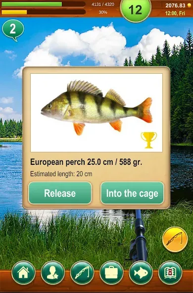 Fishing Baron - fishing game  [МОД Бесконечные деньги] Screenshot 3