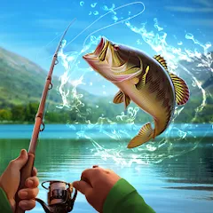 Скачать взломанную Fishing Baron - fishing game  [МОД Бесконечные деньги] - последняя версия apk на Андроид