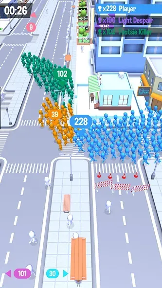 Crowd City (Крауд Сити)  [МОД Unlocked] Screenshot 1