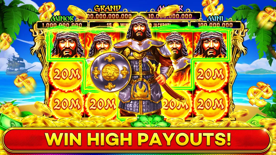 Jackpot Boom Casino Slot Games (Джекпот Бум Казино Игры на Слотмашинах)  [МОД Много монет] Screenshot 2