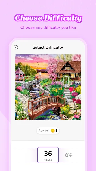 Fantasy Jigsaw - HD Puzzle (Фэнтези Пазл)  [МОД Много монет] Screenshot 2