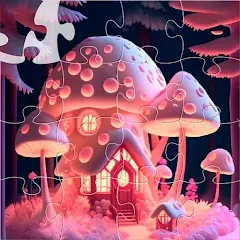 Взломанная Fantasy Jigsaw - HD Puzzle (Фэнтези Пазл)  [МОД Много монет] - полная версия apk на Андроид