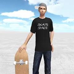 Скачать взлом Skate Space (Скейт Спейс)  [МОД Unlimited Money] - стабильная версия apk на Андроид