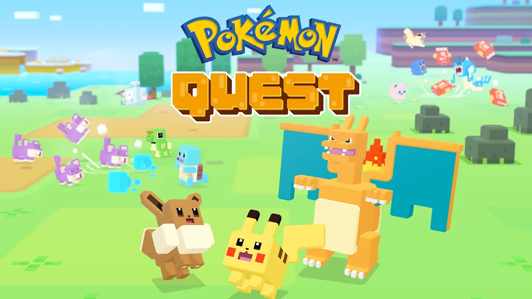 Pokémon Quest  [МОД Все открыто] Screenshot 1