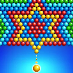 Скачать взломанную Bubble Shooter Royal Pop  [МОД Unlocked] - стабильная версия apk на Андроид