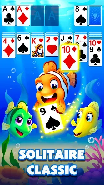 Solitaire Ocean  [МОД Unlocked] Screenshot 4