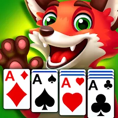 Взлом Solitaire Zoo  [МОД Много денег] - последняя версия apk на Андроид