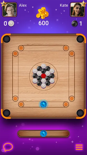 Carrom Lure - Disc pool game (Карром Лур)  [МОД Mega Pack] Screenshot 1