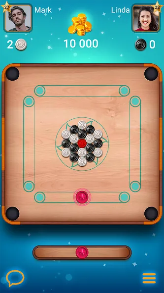 Carrom Lure - Disc pool game (Карром Лур)  [МОД Mega Pack] Screenshot 3