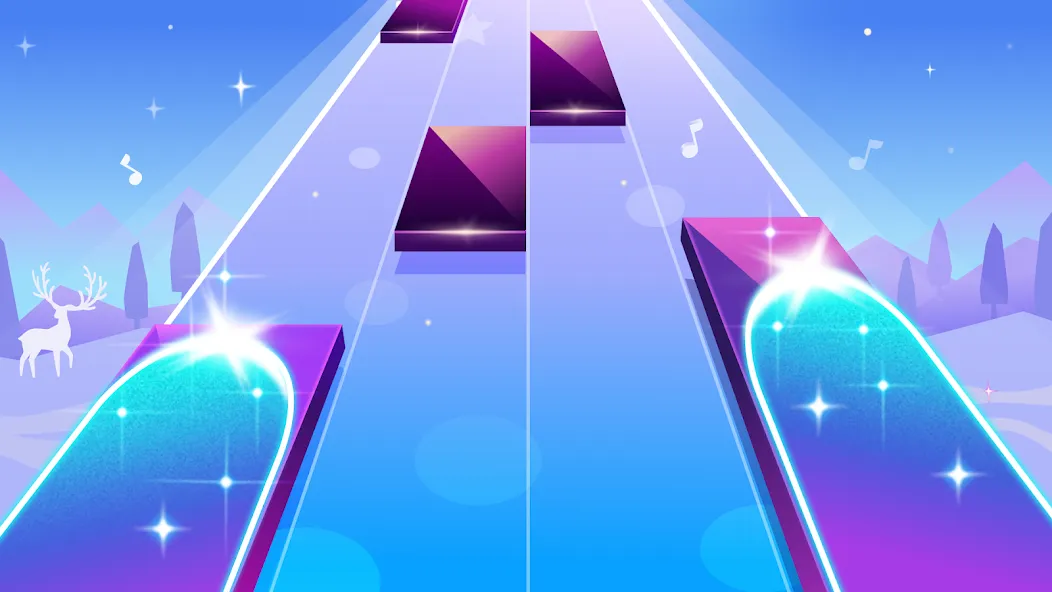 Magic Music Tiles, Piano Tiles  [МОД Menu] Screenshot 1