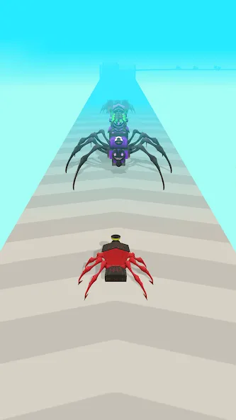 Merge Spider Train  [МОД Все открыто] Screenshot 4