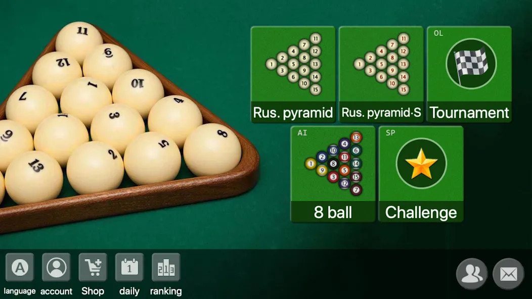 russian billiards 2024  [МОД Все открыто] Screenshot 5