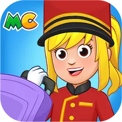 Скачать взломанную My City : Hotel (Мой Город)  [МОД Unlocked] - полная версия apk на Андроид