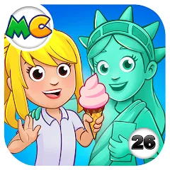 Скачать взломанную My City: NewYork Trip (Мой город)  [МОД Все открыто] - стабильная версия apk на Андроид