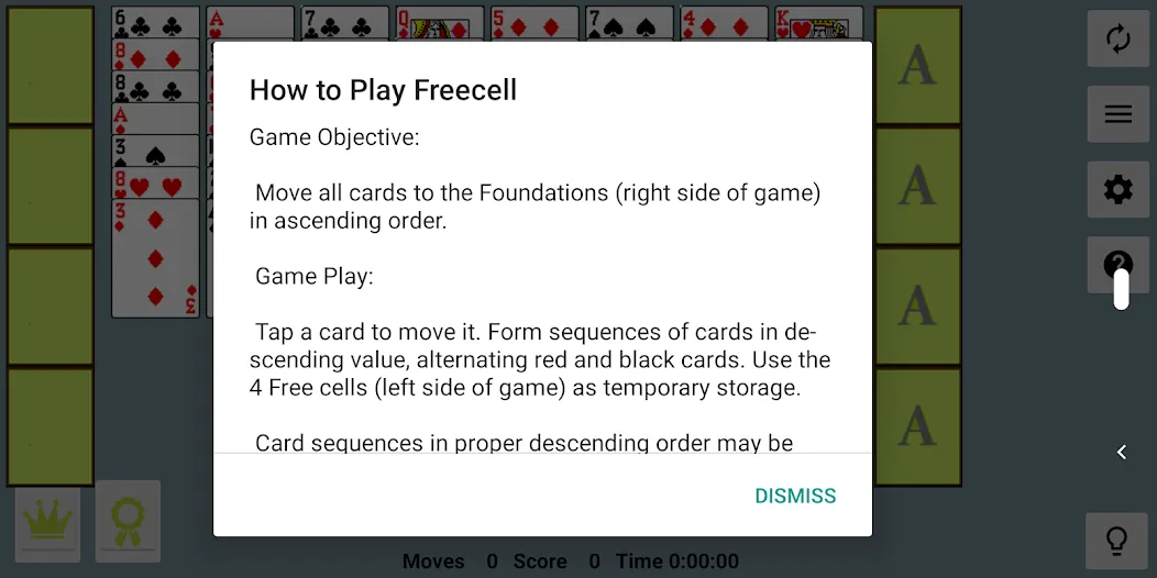 FreeCell with Leaderboards (Фрикел с таблицей лидеров)  [МОД Все открыто] Screenshot 5