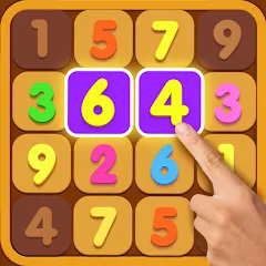 Взлом Number Match: Ten Crush Puzzle (Намбер Матч)  [МОД Unlimited Money] - стабильная версия apk на Андроид