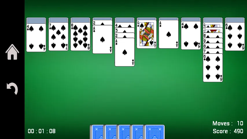 Spider Solitaire  [МОД Unlocked] Screenshot 1