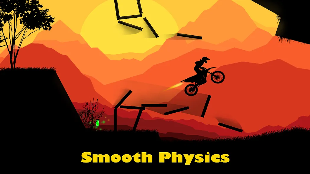 Sunset Bike Racer - Motocross (Сансет Байк Рейсер)  [МОД Unlocked] Screenshot 3